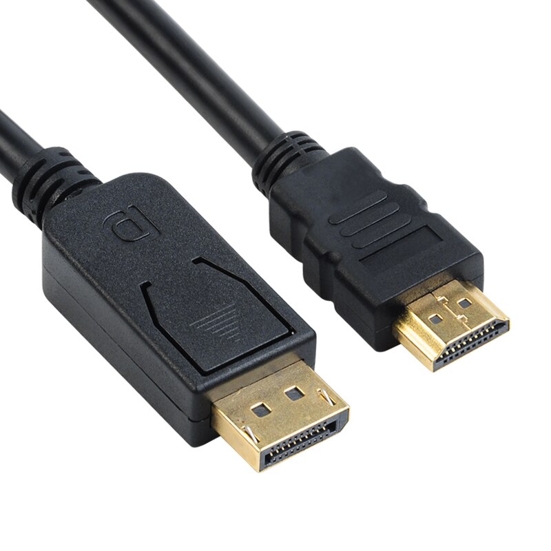 GuSou Displayport Display Port DP naar VGA HDMI Vrouwelijke Adapter Converter Kabel Wit M/F