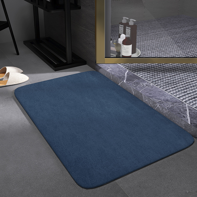 Hoogwaardige Badkamermatten Absorberend Sneldrogend Antislip Vloerkleed Badmat Tapijt Antislip Doucheruimte Vloerpad: Bruin / 400MMx800MM