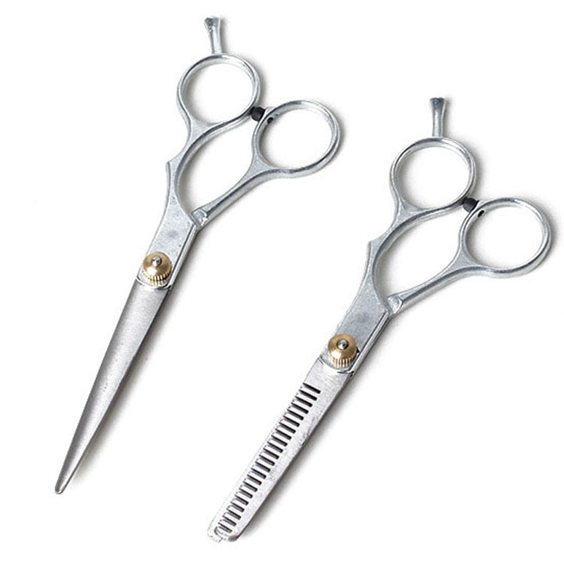 Ciseaux de coiffeur en acier inoxydable, ciseaux pour couper et éclaircir les cheveux, outil de coiffure et de soins capillaires, 1 pièce