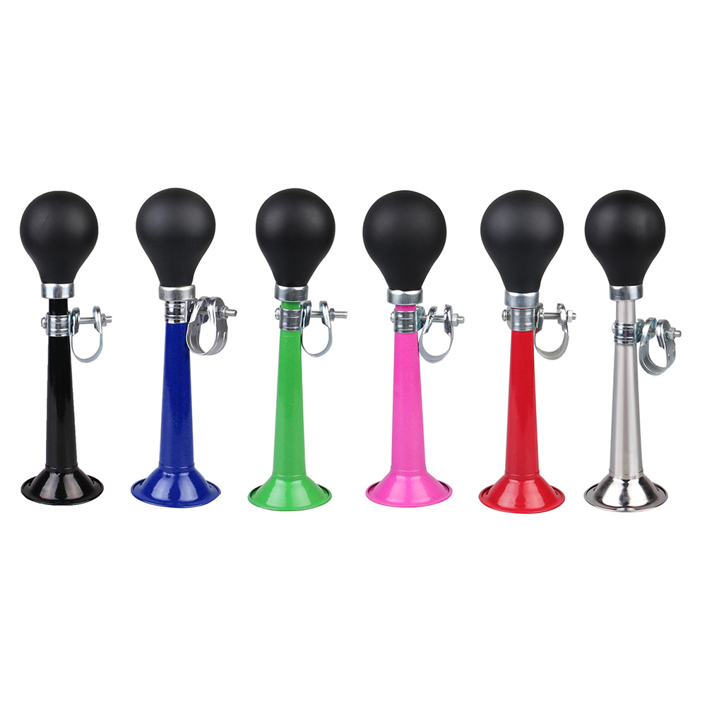 Bugle Horn Retro Clown Horn Bike Horn Classical Vintage Metal Loudspeaker Bike Air Horn For Vehicles Bicycles Non-Electronic