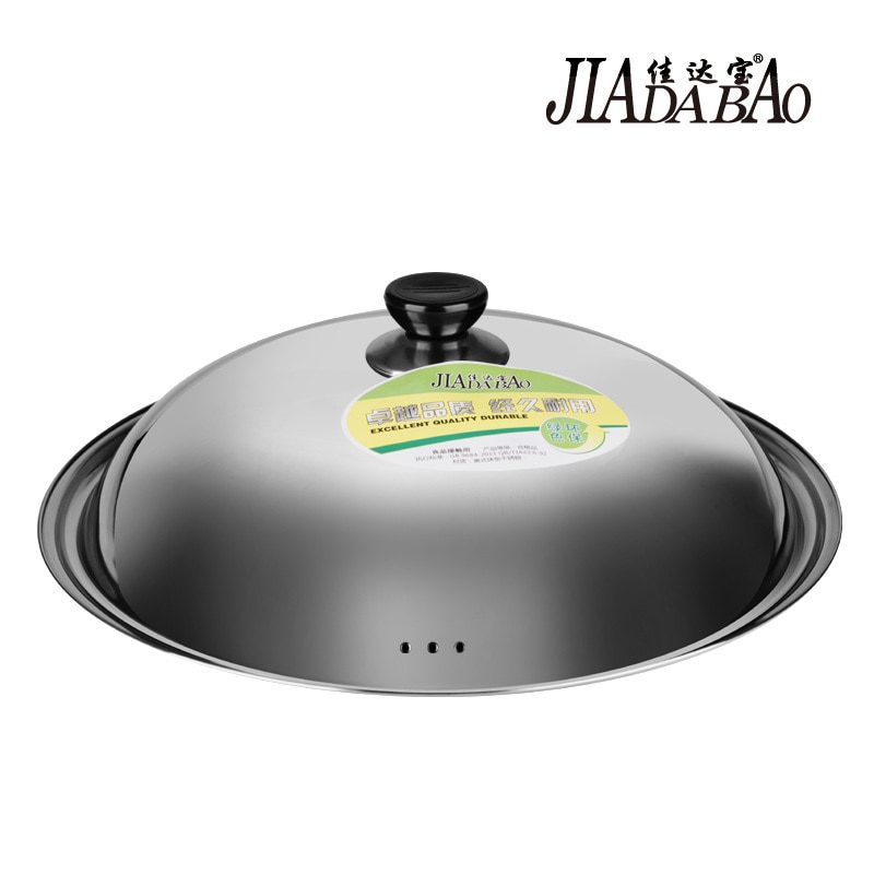 Tapa de olla de acero inoxidable multiusos no magnética, sartén multitapa de acero inoxidable, olla , wok, cubierta de vaporera, 34, 36, 38, 40cm