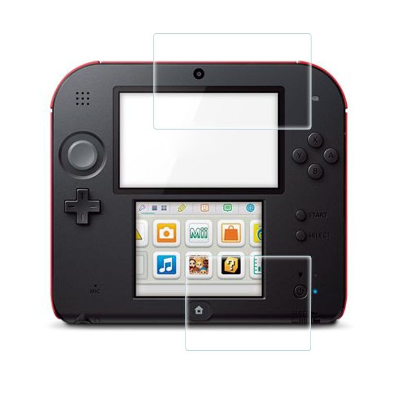 5 pièces en plastique transparent Film de protection écran lentille couverture protecteur pour Nintendo Switch 2DS 2DS LL 3DS XL