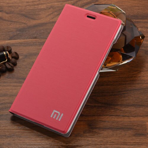 Más para Xiaomi Redmi 5/5 Plus caso de lujo estilo delgado cuero caso para Xiaomi Redmi 5 Redmi 5 Plus bolso de la cubierta del teléfono: for Mi 9 / Pink