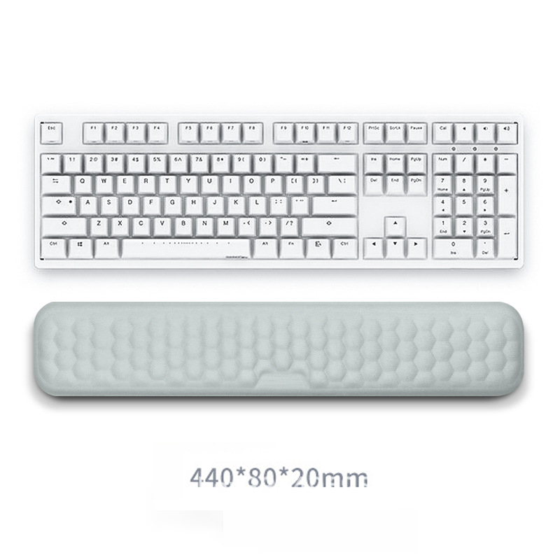 Tastatur-Handgelenkauflage, Memory-Schaum, Tastatur, Maus, Handgelenkauflage, ergonomisches , Handgelenkpolster für Computer, Tastatur, Laptop, Handgelenk: Bean paste