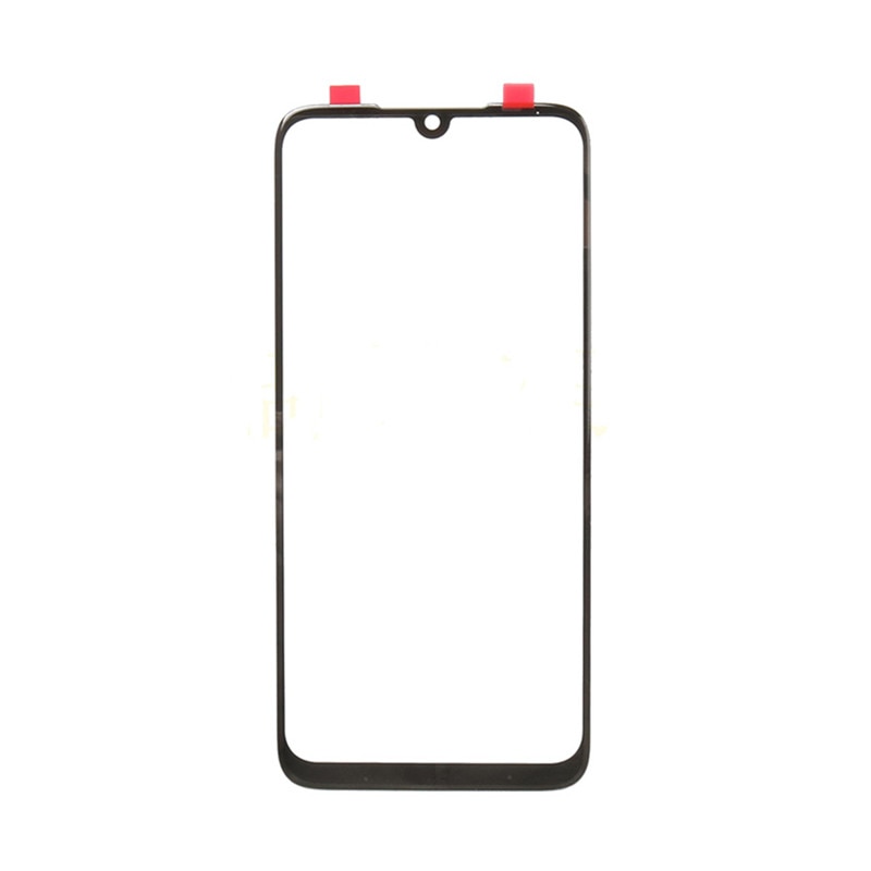 Note8t tela exterior para xiaomi redmi nota 8 t painel de toque frontal tela lcd para fora da lente da capa de vidro reparo do telefone substituir parte