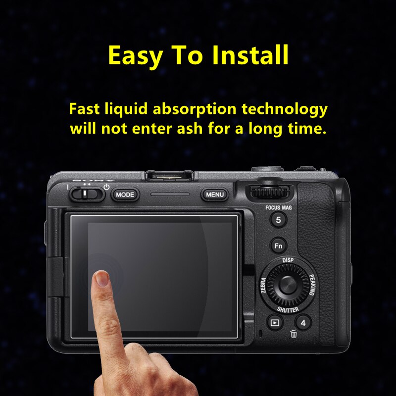 Sony ILME-FX3 Camera Glass for Sony fx3 Camera Screen Protective Film Camera Hardness Tempered Glass Ultra Thin Screen Protector