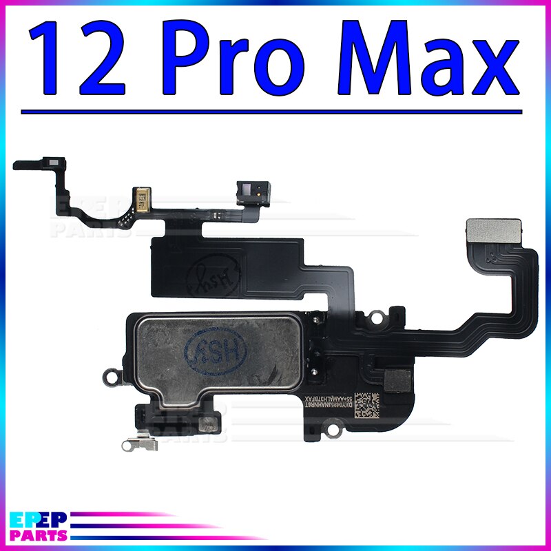1Stck Hörer Mit Nähe Licht Sensor biegen Kabel Für iPhone X XR XS 11 11Profi 12 12Mini 12Profi max Ohr Lautsprecher: 12 Profi Max