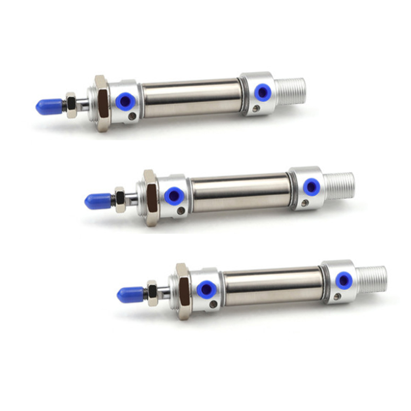 Stainless Steel Mini Cylinder With Air Buffer MAC32*25/50/75/100/150/200/300-S-CA