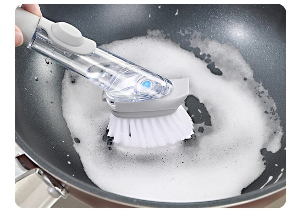 Detergent Cups Ergonomic Dish Brush 3 Entitled