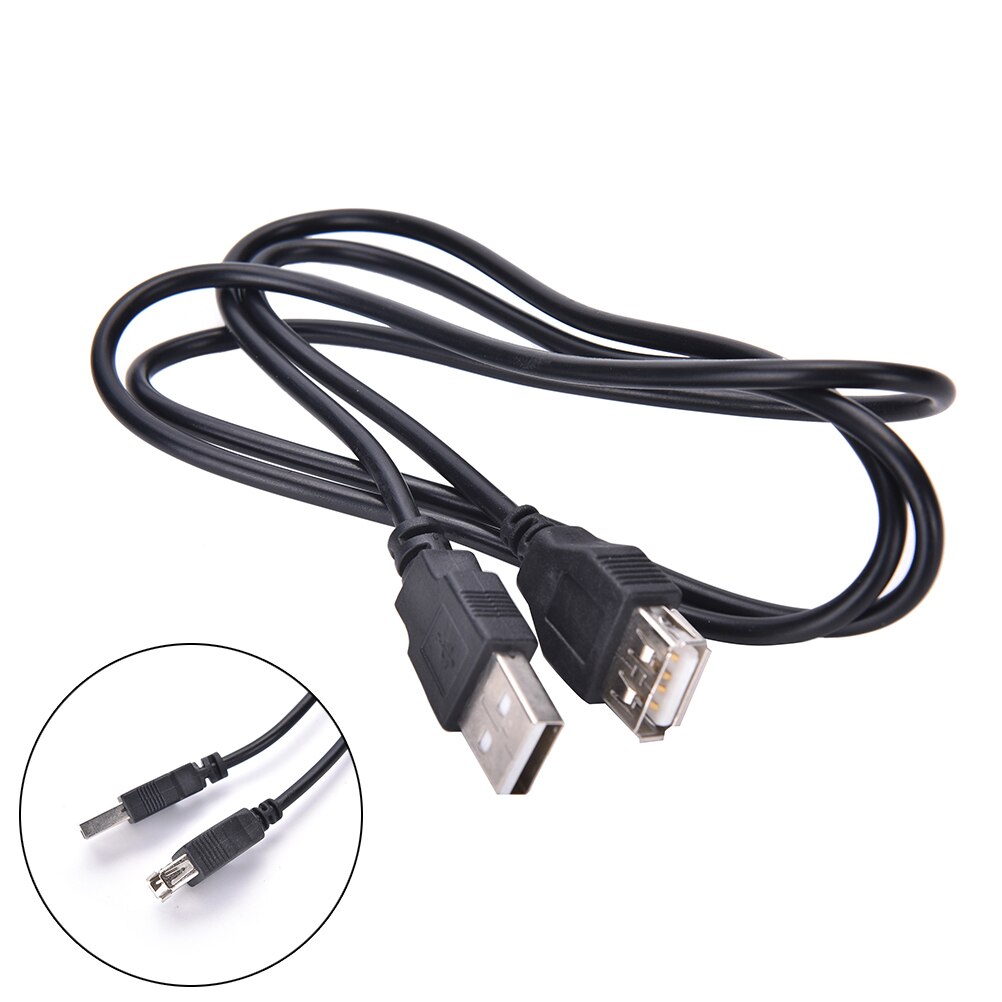 1m/1.5m USB 2.0 EXTENSION Cable Lead A Male Plug to A Female Socket Short USB 2.0 EXTENSION Cables