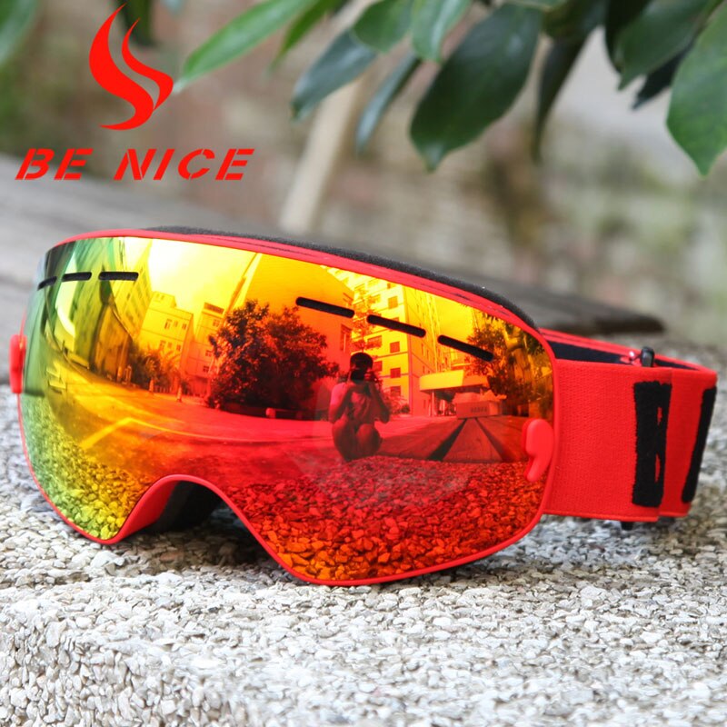 Skibrillen voor kinderen,  uv400 anti-condens snowboardbrillen, skibrillen met dubbele lens, skimaskers, winterskibrillen voor kinderen, brillen