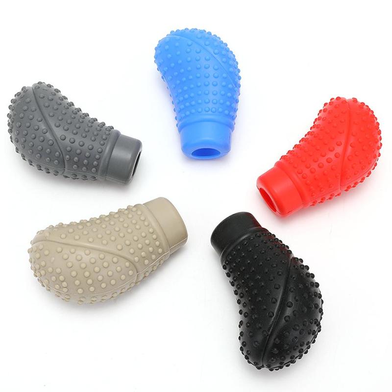 Universal Handbrake Cover Anti-skid Silicone Manual Automatic Transmission Car Gear Lever Shift Lever Lever Knob Dust