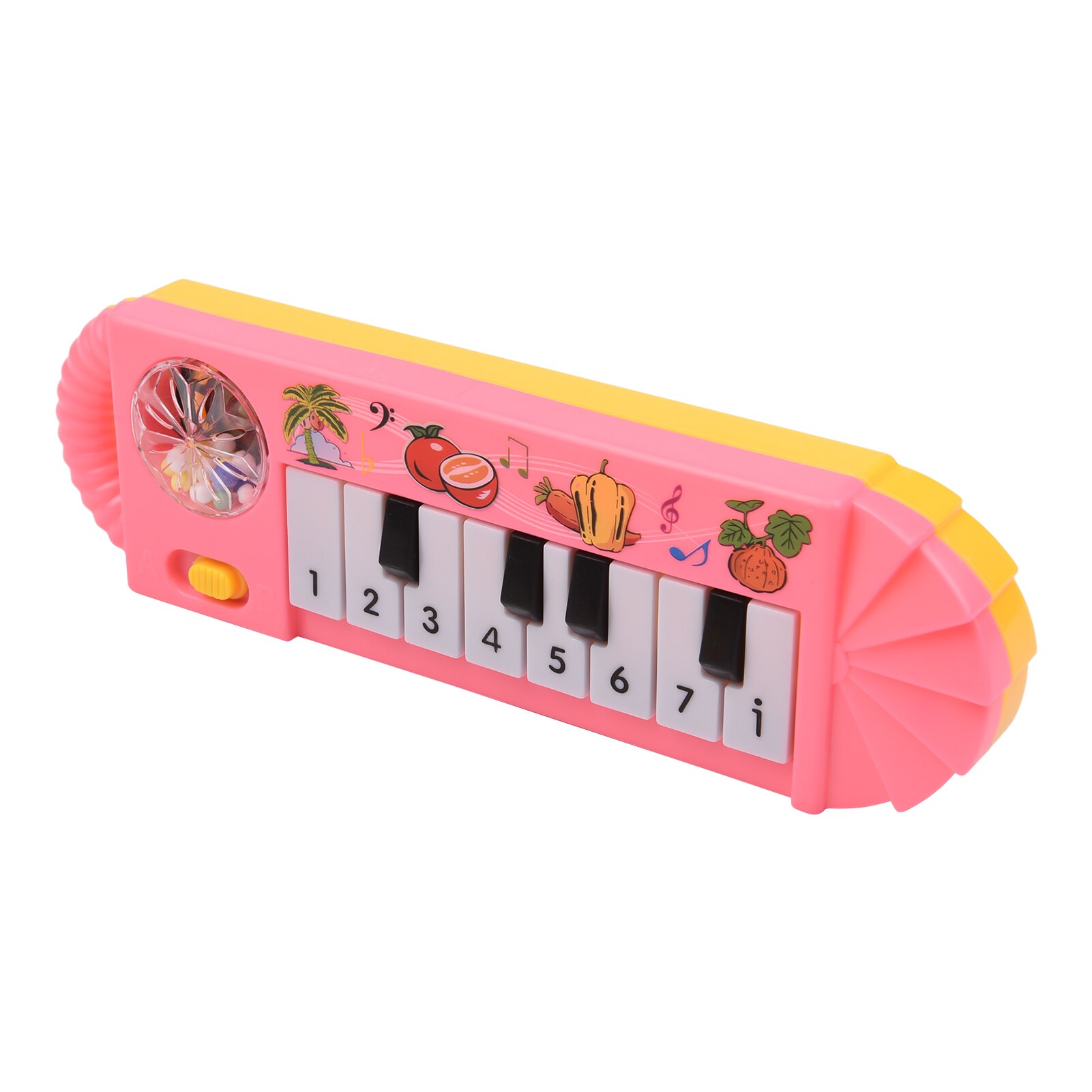 Muslady – Mini jouet de Piano électronique à 8 touches pour enfants, éducation musicale précoce