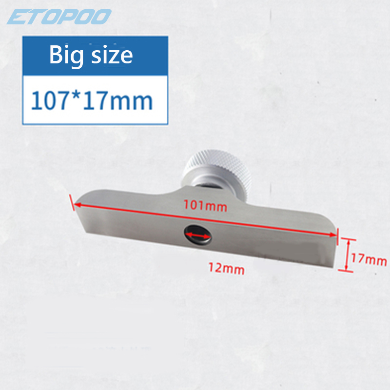 0-12.7Mm 25.4Mm Digitale Wijzerplaat Diepte Gage Met Harden Lichtmetalen Meetkop Dial Meters Diepte Indicator Meten instrument: big base