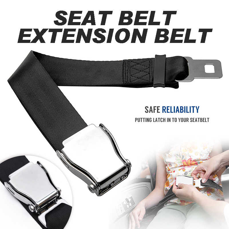 Universele Vliegtuig Airline Seat Safe Belt Vliegtuig Gordel Extender 50-85 Cm Verstelbare Vliegtuigen Gesp Veiligheidsgordels Extension