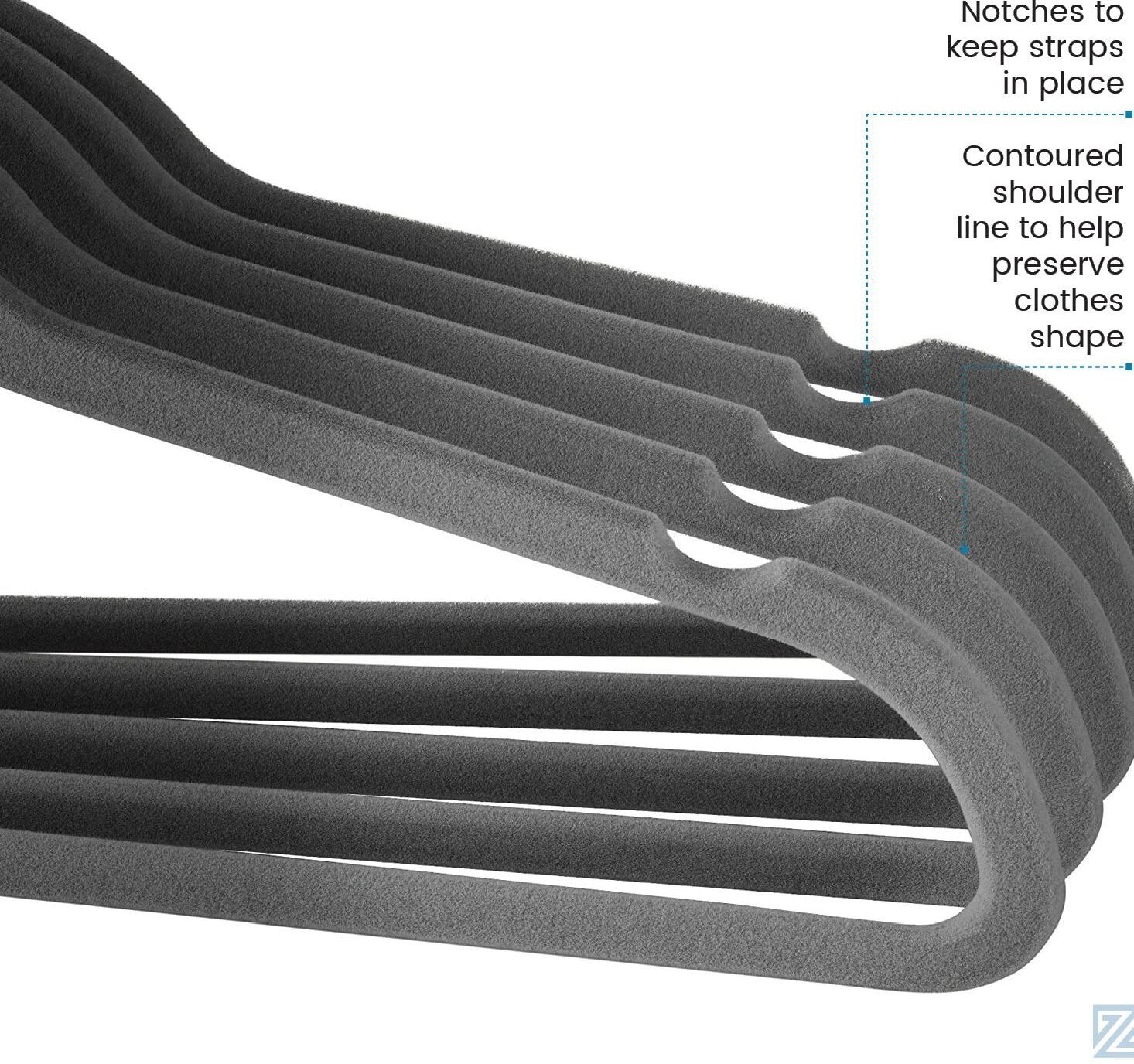 Percha de terciopelo antideslizante para ropa, organizador de abrigos, colgador de traje, armario de adultos, almacenamiento, ahorro de espacio, secado, resistente al agua, 10/20 piezas