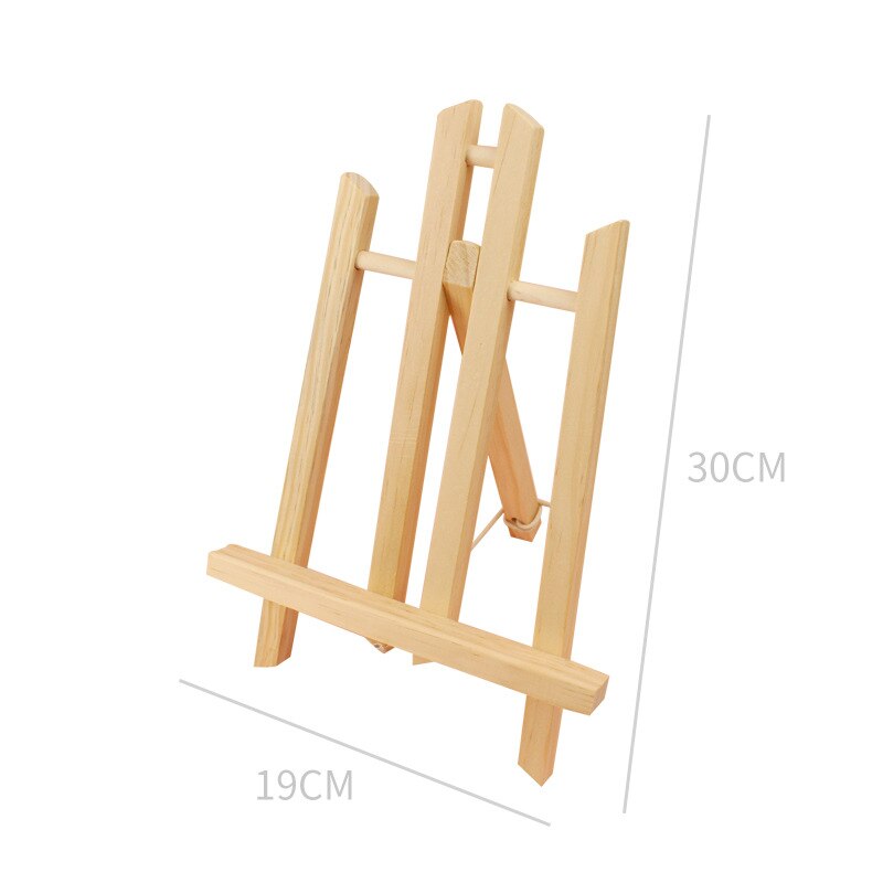 Chevalet de Table en bois A4/A3 30cm/40cm/50cm, pour artiste, support artisanal pour fête, décoration de la maison, fournitures artistiques: 19x30cm