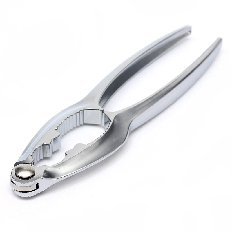 Multi-functional Stainless Nut-shells Seafood Plier Cracker Nuts Walnuts Almonds Lobster Crab Sheller Tool Bottle Opener