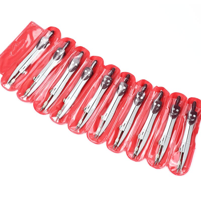 YG007 Compass Students Drafting Metal Compasses Math Geometry Tools Profesional Compass Extender Compass Drawing Tools