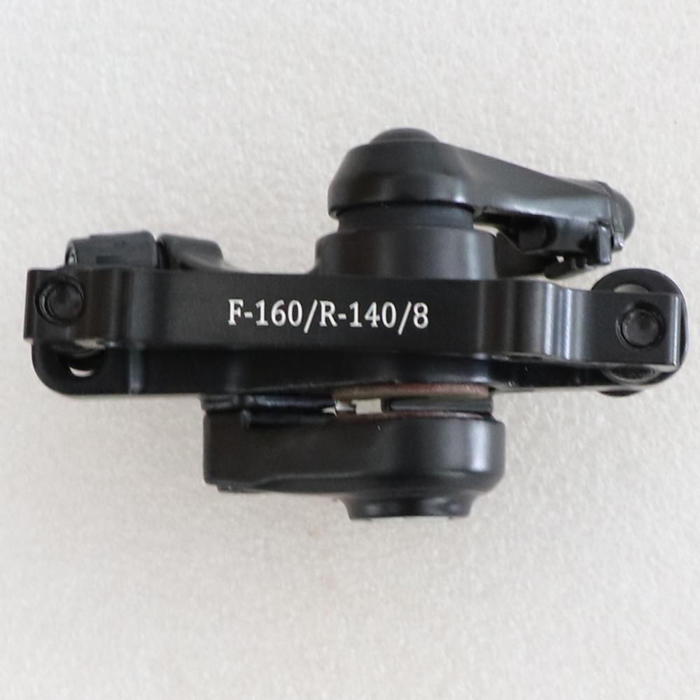 Freno de disco hidráulico para motocicleta, pinza para frenos de bicicleta F160/R140/8, para patinete eléctrico
