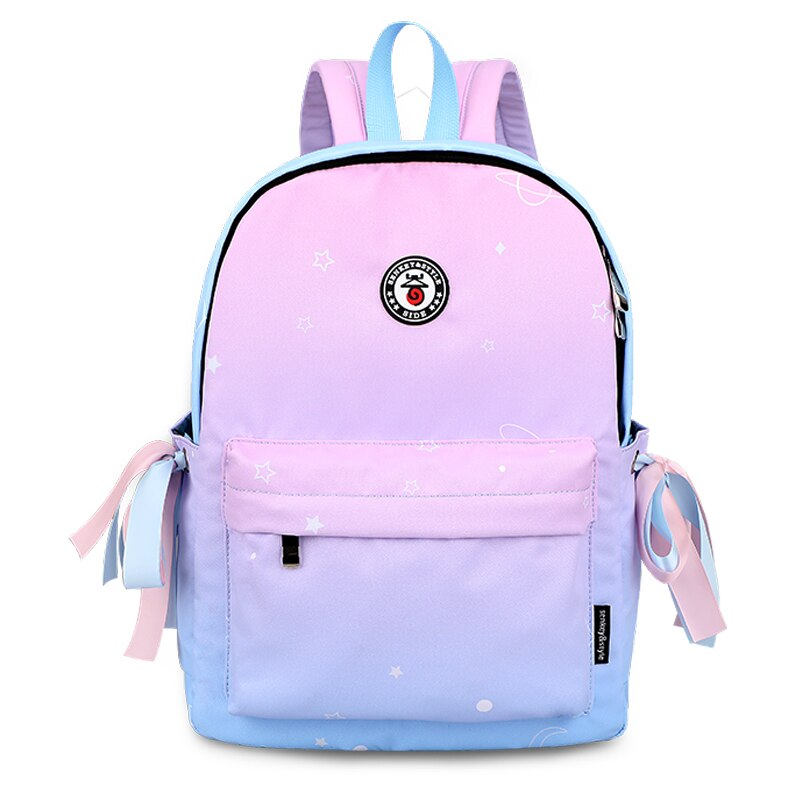 Mochilas de para niños mochilas de escuela para niñas impermeable Oxford mochila para escuela de gran capacidad bolsa para Mochila De adolescente bolsas de viaje: pink