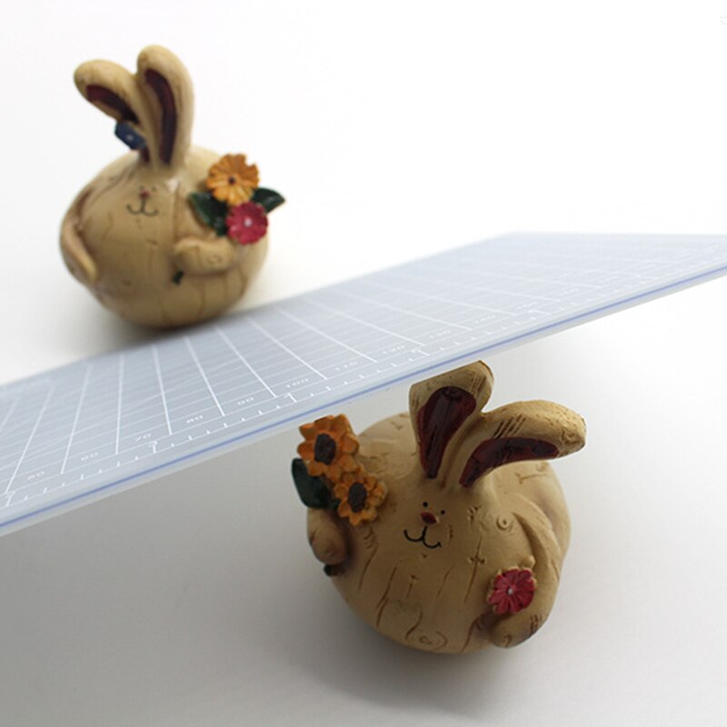 Wielowarstwowa przezroczysta mata robić cięcia z pcv niejednolita całość skaleczenie Podkładka gumowa rzeźba sztuka narzędzie ręczne dwustronna samolecznicza deska robić krojenia