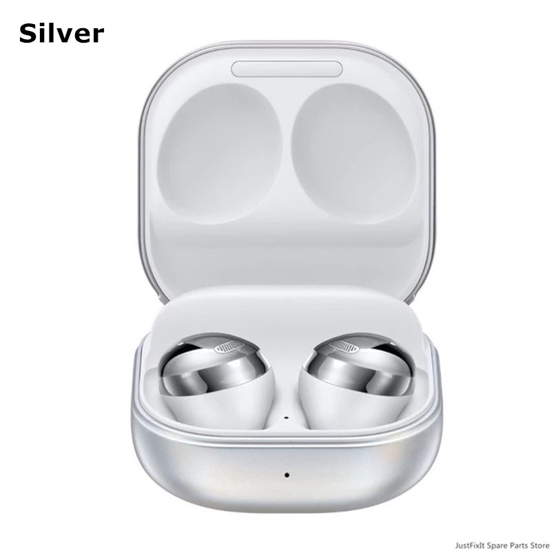 Wireless Headphones Bluetooth 5.1 TWS Headphones with Microphone Bluetooth Earphone Stereo Headset for IOS Samsung Buds Live: R190 Silver