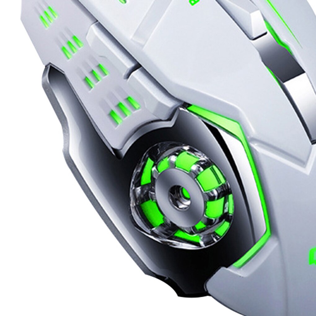 3200DPI Einstellbar Drahtlose Optische Spielen Maus Kühle Profi Gamer Spielen Maus LED Computer Mäbenutzen USB Empfänger Maus Für Laptop PC