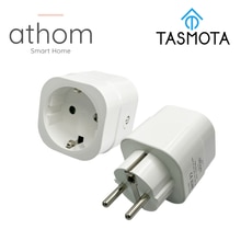 ATHOM Preflashed TASMOTA Smart Plug Works With Home Assitant Electric Consumption Monitoring 16A