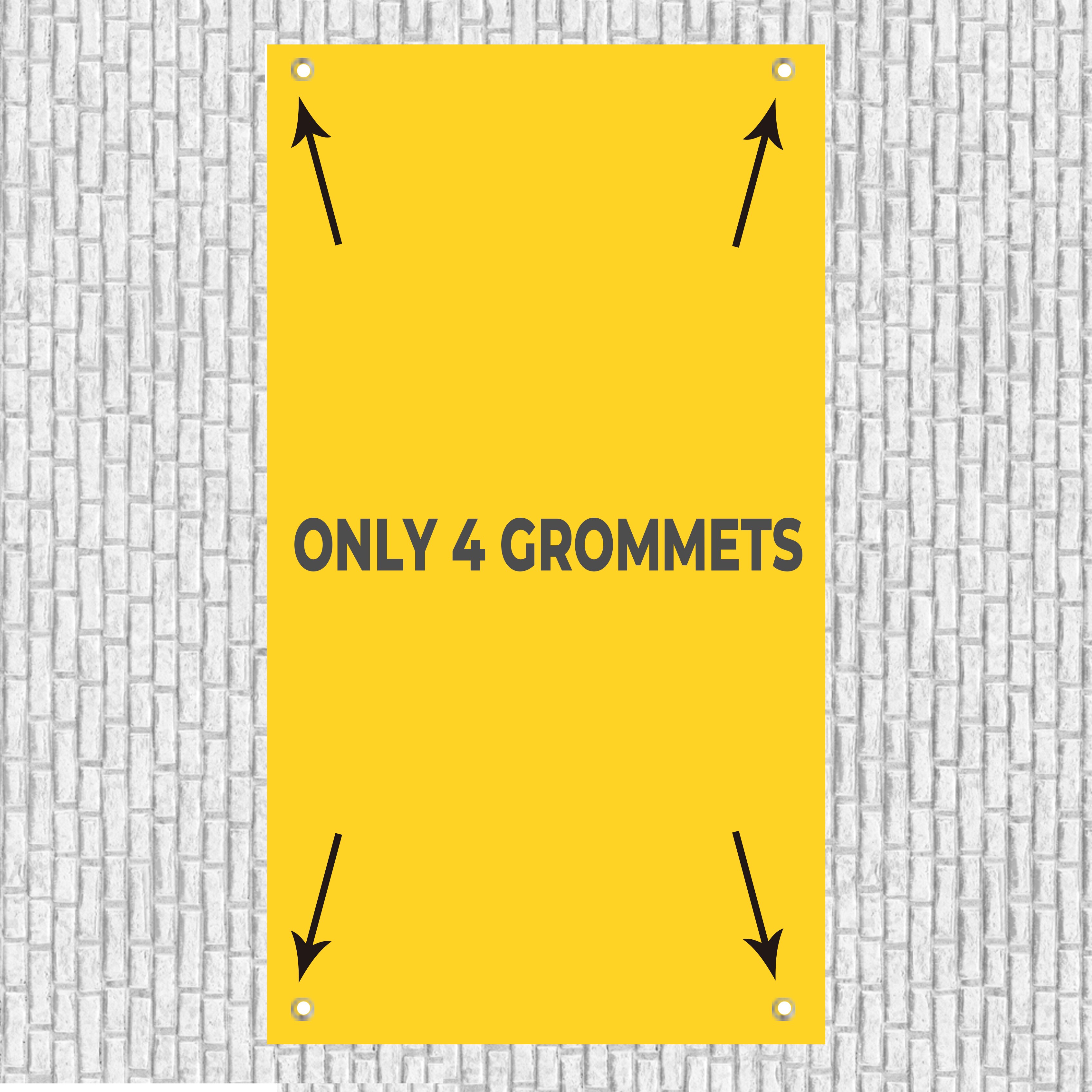 Big Size transparent fabric print flag banners for Exhibotion accept Custom: only 4 grommets / 1X2m