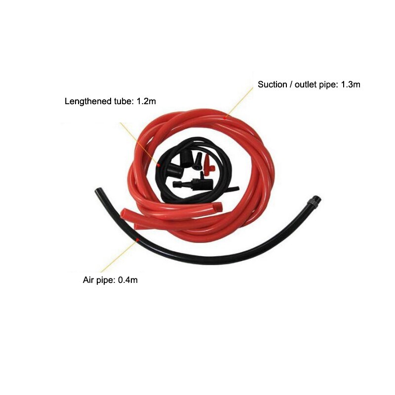 Siphon Transfer Pump Kits For Oil Gasoline Water Liquid With Dipstick Tube Fluid Fuel Extractor Suction Tools