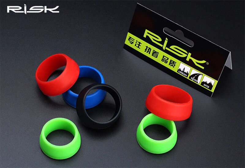 RISK Waterproof Silicone Ring Gasket for Bicycle Seatpost Protection MTB Mountain Road Bike Seat Post Dustproof Cover Washer