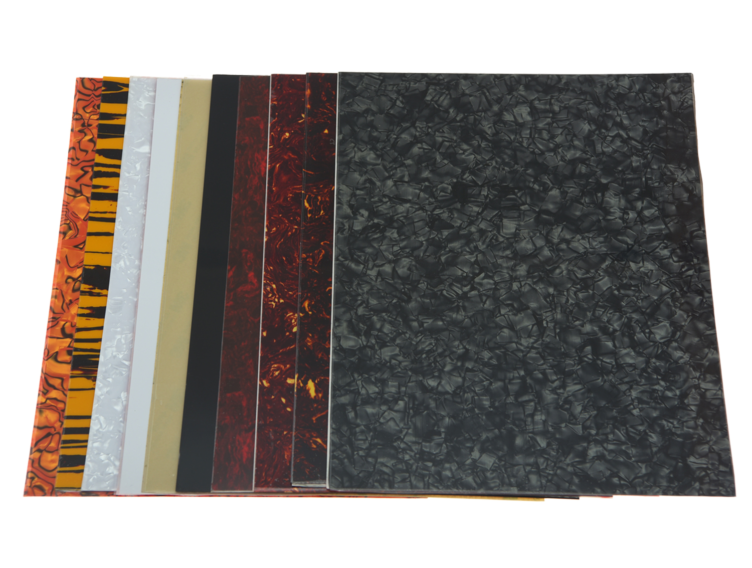 Dopro-guitare acoustique auto-adhésive 25x20cm, feuille de matériau grattoir auto-adhésive, choix en 10 couleurs