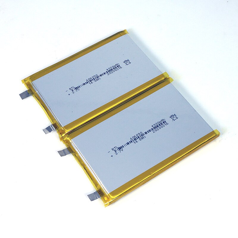 Batterie lithium polymère 3.7V, 606090 mAh, grande capacité, pour tablette, ordinateur, alimentation Mobile, bricolage