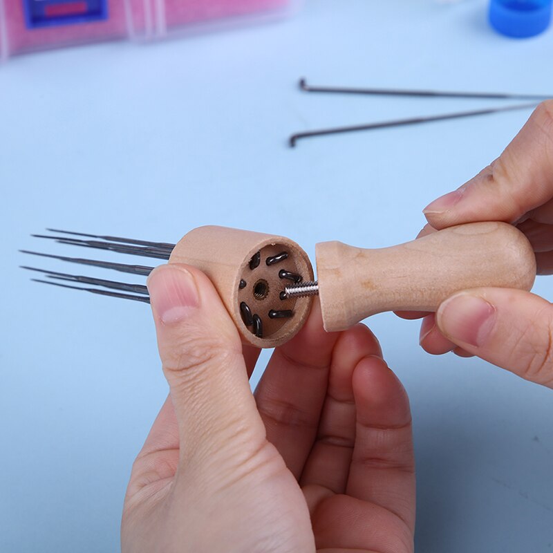 Imzay ull filtenåler trehåndtak verktøy toving nål gjør-det-selv-verktøy tilbehør for sying håndlaget arbeid