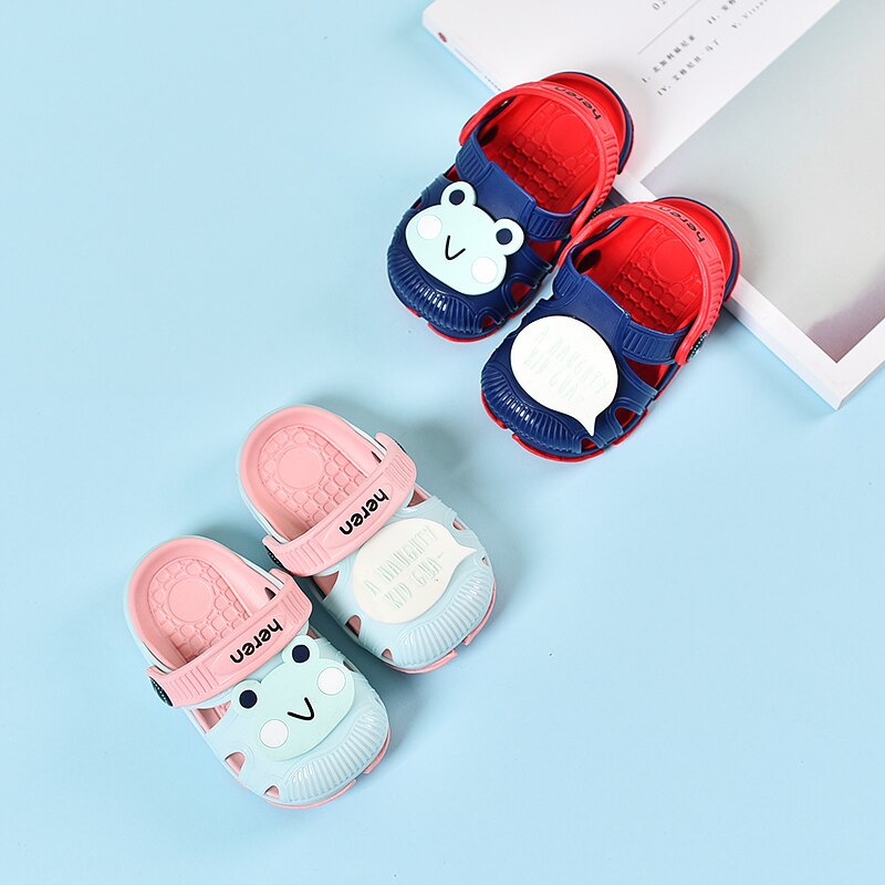 EVA Tuin Schoenen Zomer Klompen Voor Baby Kinderen Qiuck Drogen Strand Slipper Platte Licht Ademend Outdoor Sandalen Zuecos Mujer