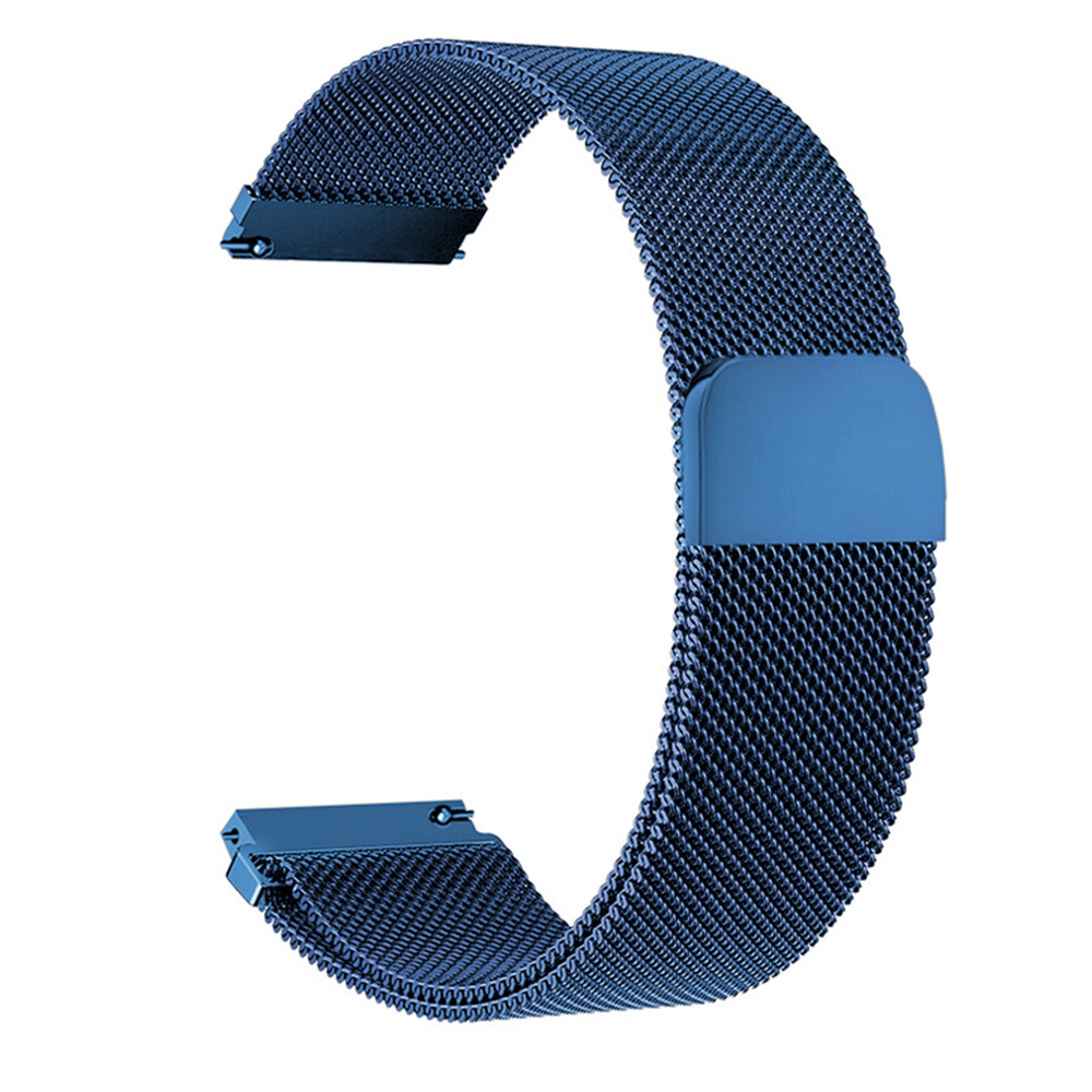 20mm/22mm Milanese band For Amazfit GTS/2/2e/3/4/GTS2 Mini/GTR 42mm/47mm/GTR2/3/4/Pro stratos Metal Bracelet Amazfit bip strap: XXL / Pink