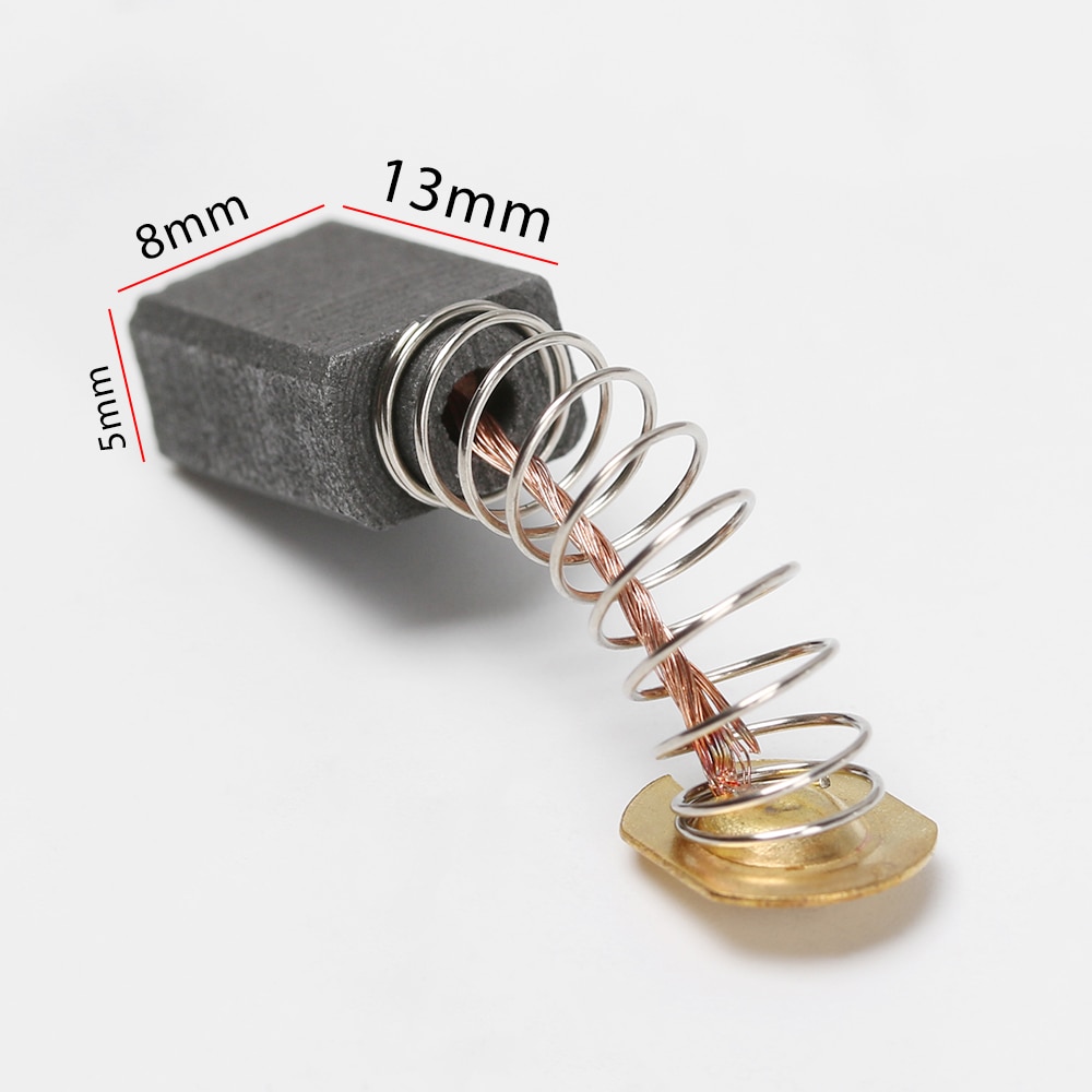 10Pcs Mini Drill Electric Grinder Replacement Carbon Brush For Generic Electric Motor Drill Carbon For Various of Power Tool