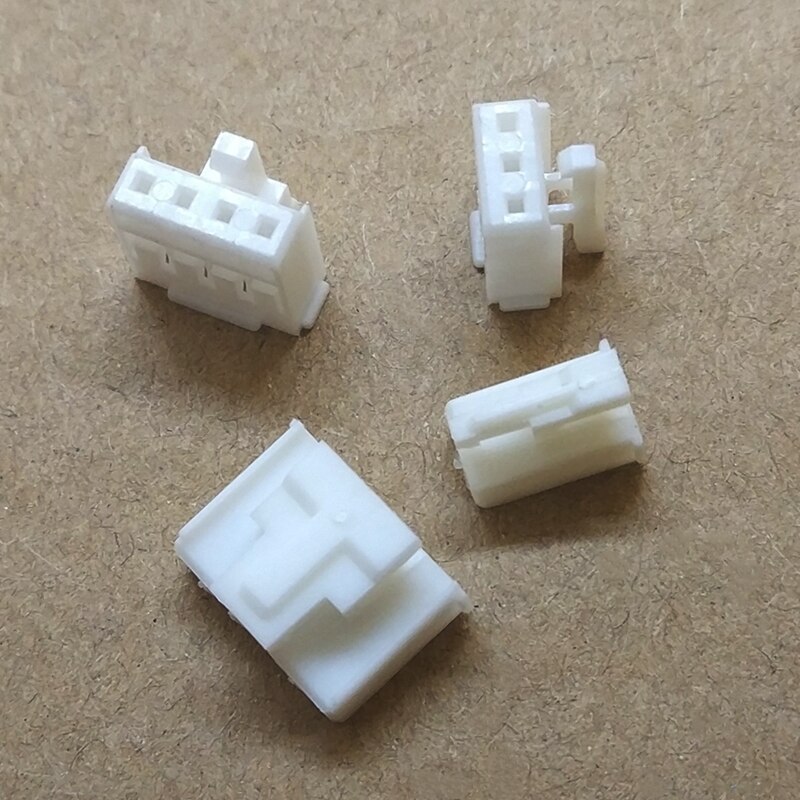 20PCS HY 2.0mm pitch plastic shell connector plug terminal housing 2P /3/4/5/6/7/8P with latch
