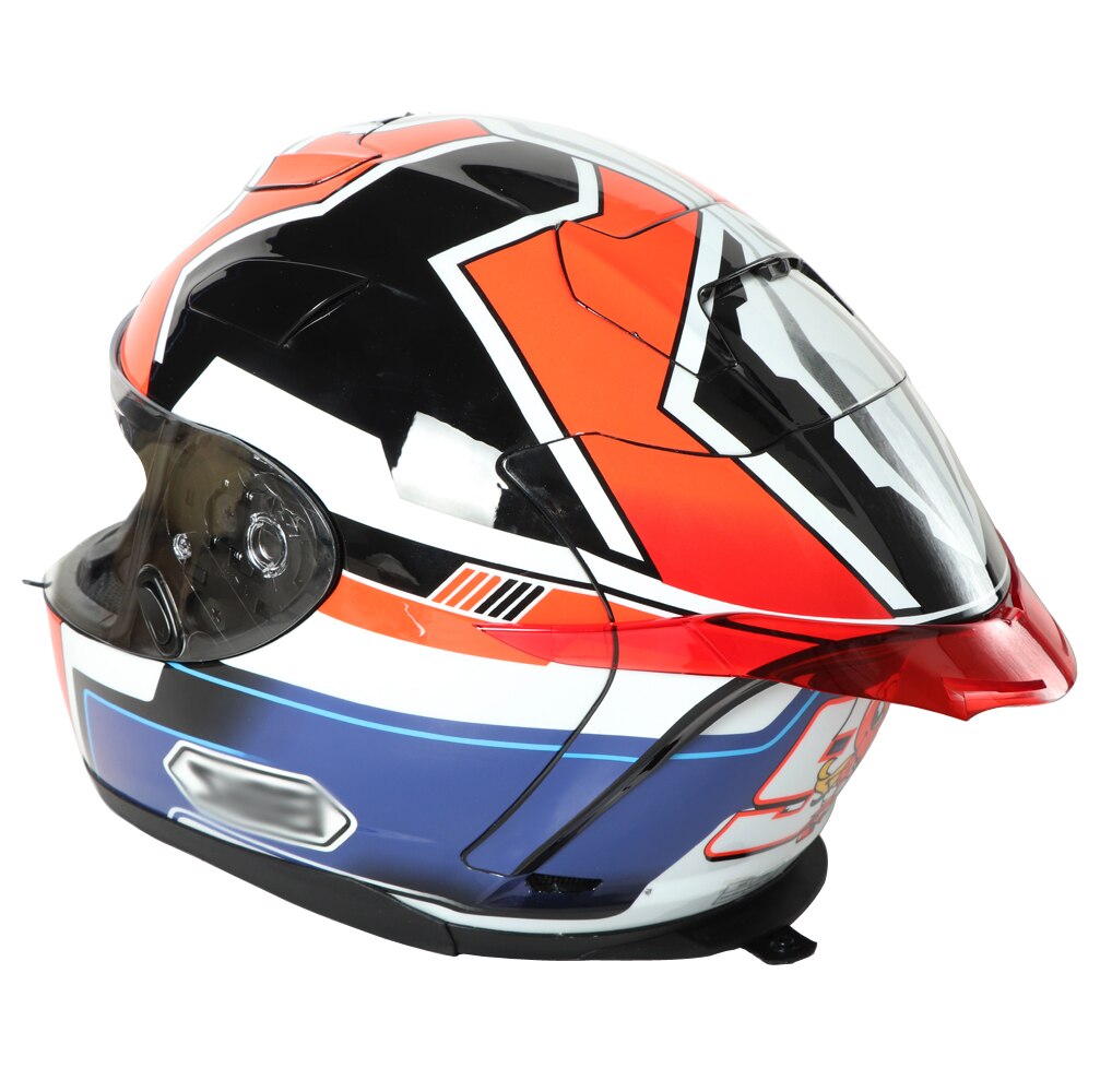 Motorcycle Rear helmet spoiler case for marushin RFF-778 / BFF-B5 / B3 / B1