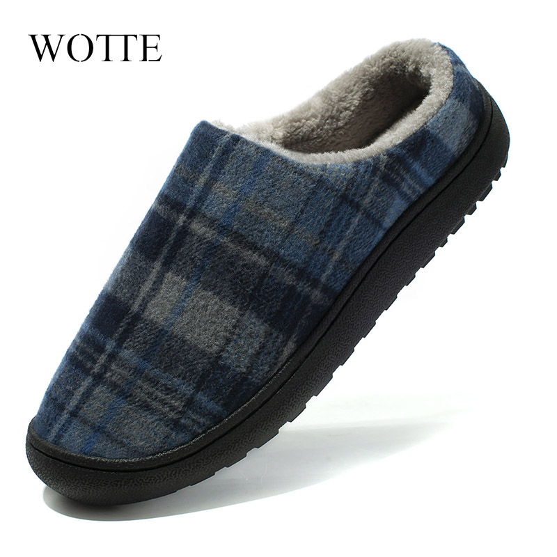 Katoen Slippers Mannen Winter Outdoor Schoenen Mannen Mode Plus Koude-Proof Toevallige Schoenen Mannen Kepp Warm Man Schoeisel big Size 39-50