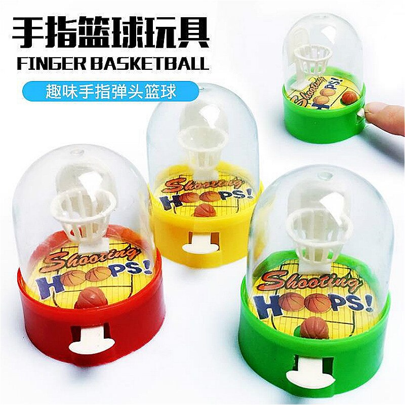 1 pz piccole macchine da cestino per pallacanestro divertenti bavaglio a bolle di plastica e scherzi pratici sicuri per bambini giocattoli macchina da tiro