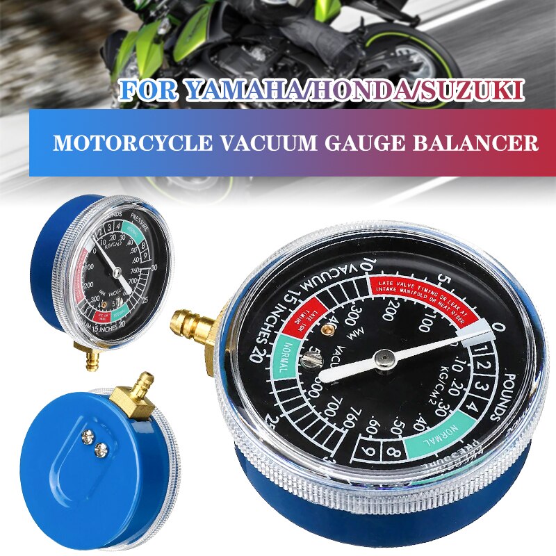 Universal Motorcycle Carburetor Carb Vacuum Gauge Balancer Synchronizer For Yamaha/Honda/Suzuki