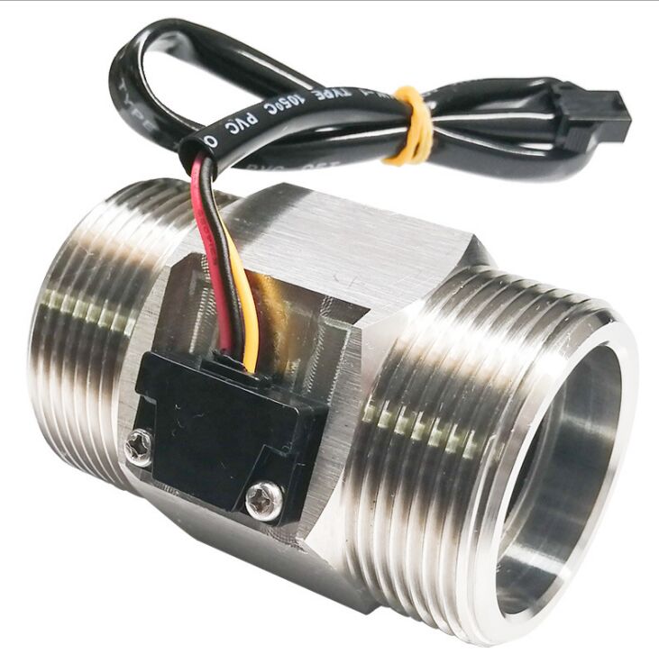 SUS304 5-300L/MIN DN50 Stainless steel water Hall Turbine flow sensor industry meter G2"