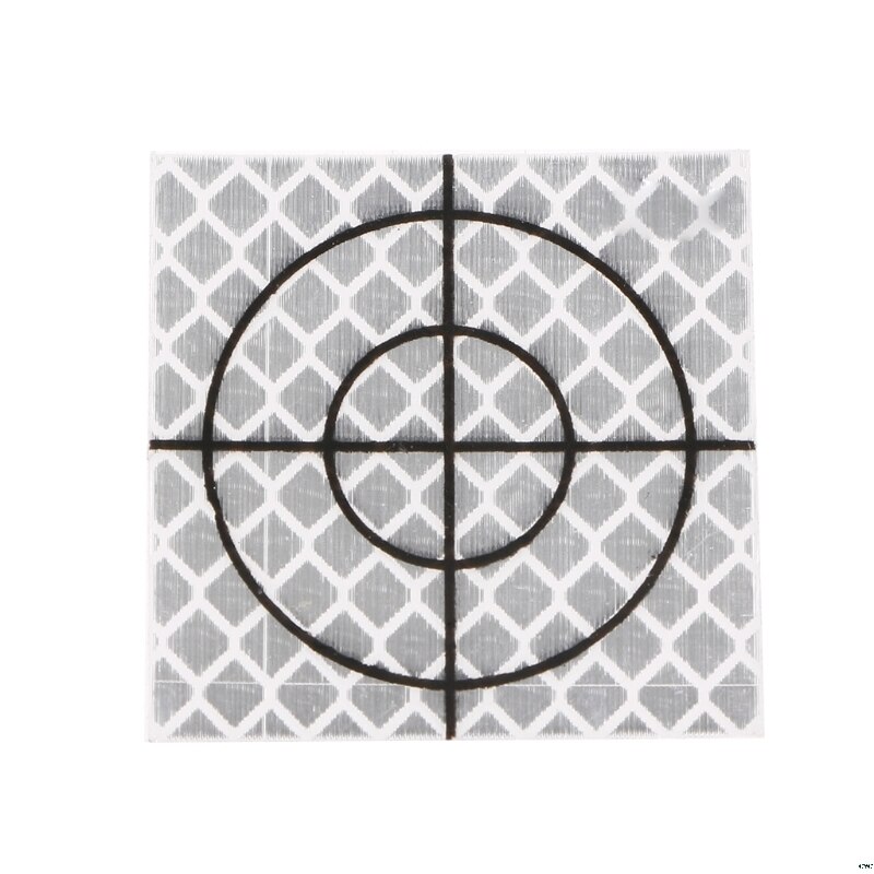 100 Pcs Reflector Reflecterende Tape Doelwit Totaal Station 20/30/40/50/60 Mm