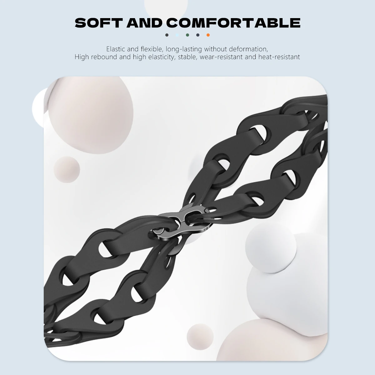 Rubber Strap for Xiaomi Mi Band 9 Stainless Steel Buckle Bracelet for Miband 8 NFC Lady Style Replacement Silicone Band