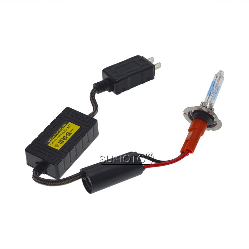 Sukioto Ac 55W H1 H7 H8 H11 9005 Canbus Hid Xenon Kit Geen Fout Mini Ballast 5500K Snel heldere Hid Lamp Auto Koplamp Mistlamp