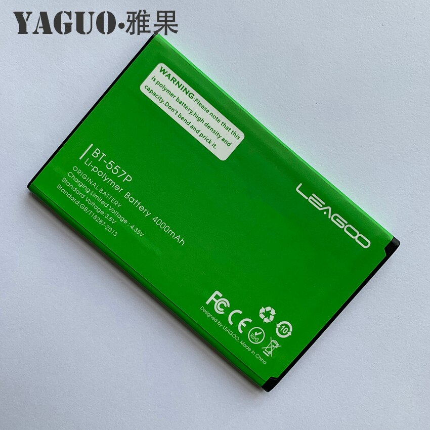 100% original de alta qualidade BT-557P bateria 4000mah substituição para leagoo elite5 elite 5 BT-557P batterie backup batteria