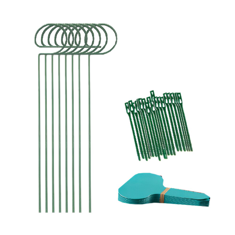 38Pcs Plant Support Stakes, Garden Single Stem Support Stake Plant Cage Support Rings For Amaryllis Tomatoes Orchid Lily Peony: 40cm