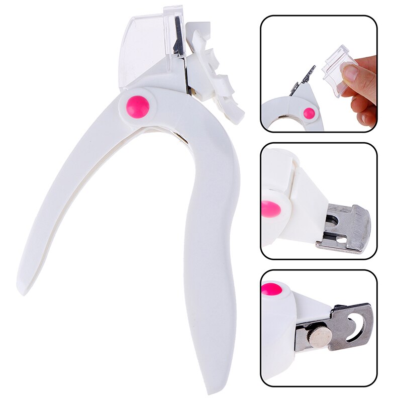 1 pièces Nail Art coupe-ongles coupe-ongles Gel acrylique faux conseils Frence U forme tondeuse outil de manucure